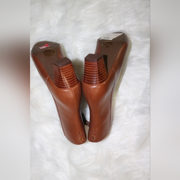 Lauren Ralph Lauren Willa (Deep Saddle Tan) Women's Shoes-Size 5 - Picture 11 of 14